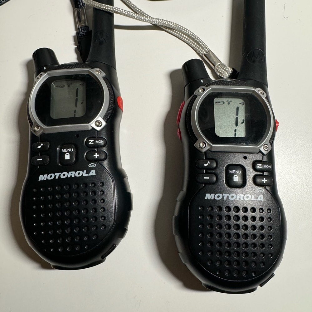 Motorola Black Headsets with Ergonomic Design and Compact Size